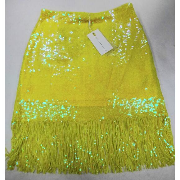Endless Rose Dresses & Skirts - NWT Endless Rose Sequin Mini Tassel Luna Skirt Festive Party Shimmer & Shake Med